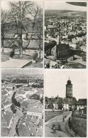 40 db MODERN fekete-fehér román város képeslap