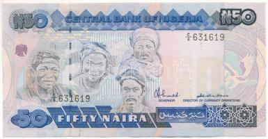 Nigéria DN (1991-2000) 50N T:XF
Nigeria ND (1991-2000) 50 Naira C:XF
Krause P#27