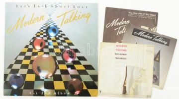 Modern Talking 4 darab bakelitlemez: Let's talk about love, You're my heart, You're my Soul, Cheri, Cheri Lady, You can win if you want.