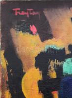 Freytag Zoltán (1901-1983): Sebzett madár, 1970-71. Olaj, vászon, jelezve jobbra fent. 100x70 cm / o...