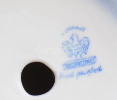 Aquincum Aquazur mécsestartó, jelzett, belsejében kopással, m: 6 cm