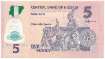 Nigéria 2011. 5N T:UNC
Nigeria 2011. 5 Naira C:UNC
Krause P#38