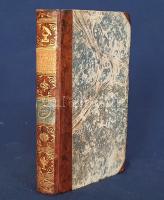 Budai Ézsaiás:  Magyar ország históriája a' mohatsi veszedelemig. Készítette tanítványi számára Budai Ésaiás. Debreczenbenn, 1805. Nyomtatta Csáthy György. [4] + 340 p. Első kiadás. A debreceni főiskolán tanult, majd német és angol földön képzett Budai Ézsaiás (1766-1841) történész, főiskolai tanár rendszerezett, háromkötetes Magyarország-történetének első kötete. A szerző a hunok és avarok történetének kivonatos tárgyalása után a magyarok atyafiságának kérdését részletesen tárgyalja, kitérve a középkortól ismert, Kárpátokon túl élő magyarság felmérésére is. A hazafias szellemben megírt történetírás elsősorban politikatörténet, és uralkodónként sorakozó fejezetekben tekinti át a megtelepedő magyarság történetét, egészen a mohácsi csatavesztésig. A munka második és harmadik része 1808-ban, illetve 1812-ben látott napvilágot. Az első előzék verzóján régi gyűjteményi, vele szemben régi tulajdonosi bejegyzés, a címlap verzóján régi gyűjteményi bélyegzés. Az első előzéken kisebb levágás. (Közönséges história. Második rész.) Díszesen aranyozott gerincű korabeli félbőr kötésben, vörös festésű lapszélekkel, a gerincen a címfelirat és a kötetszám vörös, illetve zöld címkéken. Szép példány.