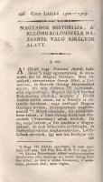 Budai Ézsaiás: 
Magyar ország históriája a' mohatsi veszedelemig. Készítette tanítványi számár...