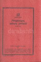 Freund Jenő: 
Papiros a grafikában - Papirosminták (melléklet).
Budapest, 1927. Világosság Könyvny...