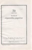 Freund Jenő: 
Papiros a grafikában - Papirosminták (melléklet).
Budapest, 1927. Világosság Könyvny...
