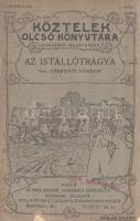 Cserháti Sándor:  Az istállótrágya. Budapest, 1908. Országos Magyar Gazdasági Egyesület könyvkiadó vállalata - ,,Pátria" Irodalmi és Nyomdai Rt. 47 + [1] p. Első kiadás. Cserháti Sándor (1852-1909) mezőgazdasági szakíró, a Magyaróvári Gazdasági Akadémia tanára, a növénytermesztési tanszék professzora. A műtrágyázás szakértőjeként is ismert tudós ebben a művében kimondottan az állati eredetű trágyázás fontossága mellett érvel, ismertetve a trágyagazdálkodás és trágyafelhasználás elveit. A gazdák használatára szánt, kérdezz-felelek formájában kidolgozott szakmunka a legfontosabb ismeretek közvetítésére szorítkozik. (Köztelek olcsó könyvtára. I. évfolyam, 1. füzet.) BOEH V: 4528. Fűzve, illusztrált, enyhén hiányos kiadói borítóban, a borítón ,,25% háborús felár" kereskedelmi bélyegzéssel. Jó példány.