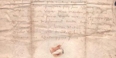 1541 Galaci (Galaczy) More Péternek adományozott királyi birtokokról (Galac Erdély, Galati Transylva...