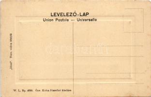 Dunavecse, Vasúti vendéglő. W.L. Bp. 4899. Özv. Kohn Józsefné kiadása