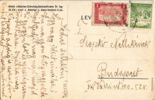 1922 Balatoni fürdőkben nyaraljunk! Minden fürdőről szívesen ad értesítést a Balatoni Szövetség Bala...