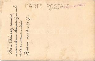 1928 Papd, Bobda; Báró Csávossy-család mauzóleum kápolnájának felavatási ünnepsége a kastély parkjáb...