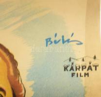 Beszélő köntös 1941. - Az első részben színes magyar film. Moziplakát (filmplakát, rácsplakát). R.: ...