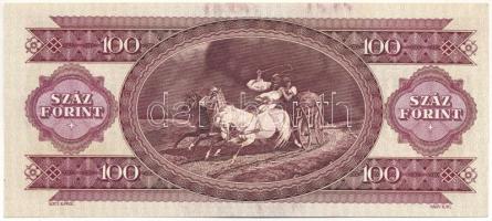 1995. 100Ft "B 011 029908" T:F szép papír, nyomdai festékfoltok 
Adamo F39