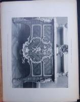 29db régi nyomtatvány épület díszekről, bútorokról francia nyelven és nagy méretben, jó állapotban