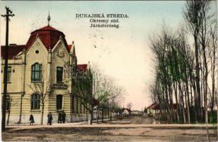 1938 Dunaszerdahely, Dunajská Streda; Járásbíróság. Kapható Haar Zsigmondnál / Okresny sud / county court + "1938 Dunaszerdahely visszatért" So. Stpl