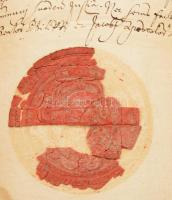 1650 Phiák László Zólyom vármegyei királyi bíró parancsolata Dienes András részére. Latin nyelven, a...