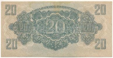 1944. 20P "A Vöröshadsereg Parancsnoksága", "CA 340651" T:F szép papír
Adamo P4...