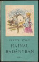 Fekete István: Hajnal Badányban. Győry Miklós rajzaival. Bp.,1974,Móra. Harmadik kiadás. Kiadói kissé kopott papírkötés.