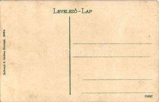 Alsószalánk, Nizné Slovinky (Szepes); László altárna a bányában. Balkányi S. kiadása / mine entry