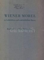 1935 Max Eisler bécsi bútorokról írt képeskönyve német nyelven és szép állapotban, Stuttgartban kiadva