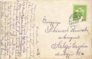 1914 Losonc, Lucenec; Gácsi és Rákóczy utca, Központi szálloda, Gambrinus étterem és sör csarnok / s...