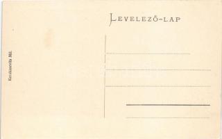 Zombor, Sombor; Kossuth utca, templom, üzletek. Karakasevits Mil. kiadása / street, church, shops