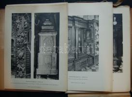 Háború előtt készült nyomtatványok a barokk művészetről és szépségről szép állapotban, német nyelven...