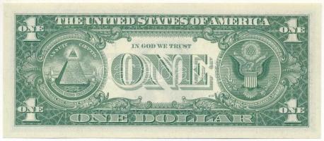 Amerikai Egyesült Államok 1961-1962. (1957A) 1$ "Silver Certificate - kisméretű", kék pecs...