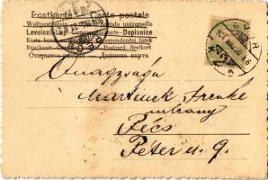 1904 Krampusz és hölgy / Krampus and lady (fl)