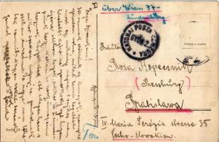 1920 Boldog karácsonyi ünnepeket! / Christmas Art Nouveau postcard. W.R.B. & Co. Vienne Serie 22...