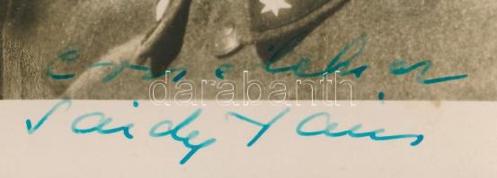 - 
Sárdy János (1902-1959) színész aláírása az őt ábrázoló fotólapon