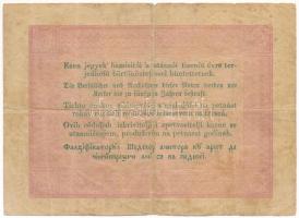 1848. 5Ft "Kossuth bankó" barna nyomat, "ÜX. m. 894275" T:F 
Adamo G109A