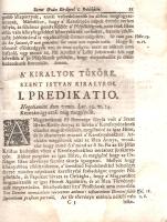 Illyés András: 
Megrövidittetet Ige az-az: Predikatios Könyv I-III. rész. [Egybekötve.]
Elsö reszs...