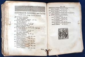 Illyés András: 
Megrövidittetet Ige az-az: Predikatios Könyv I-III. rész. [Egybekötve.]
Elsö reszs...