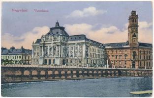 1915 Nagyvárad, Oradea; városház / town hall