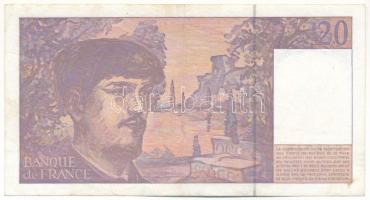 Franciaország 1997. 20Fr "M.055 048248" T:F 
France 1997. 20 Francs "M.055 048248&qu...