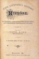 1887 Jézus Szentséges Szívének Hírnökének havi folyóirata Tóth Mike szerkesztésében a Holmeyer Ferencz könyvnyomda gondozásában, Kalocsa