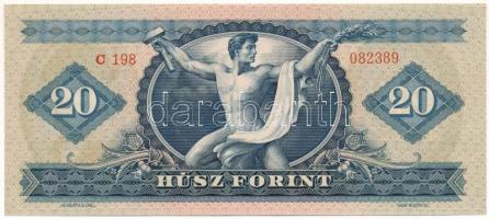 1962. 20Ft "C 198 082389" nyomdai festékfolttal T:UNC,AU
Adamo F13