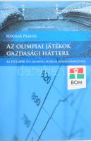 Holger Preuss: Az olimpiai játékok gazdasági háttere. Az 1972-2008. évi olimpiai játékok összehasonlítása. Bp, é.n., Sanoma Budapest Kiadói Zrt. Kiadói kartonált papírkötésben, papír védőborítóban, jó állapotban.