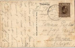 1927 Hrasztovica, Hrastovica; Zadruzna Kuca sa mlinom, Stara hrvatska Kuca Gradena 1825. / Szövetkez...