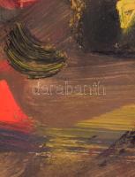 Kolosvary, Sigismund (Kolozsváry Zsigmond, 1899-1983): Gesztusok (cím nélkül), 1961. Olaj, papír. Je...