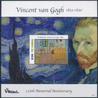 2015 van Gogh festmények blokk Mi 924