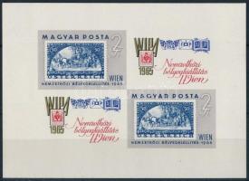 1965 WIPA vágott kisív (4.500)