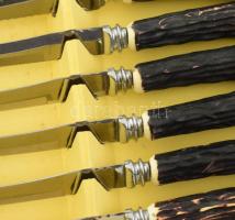 Vadász steak késkészlet, eredeti dobozában 6 db