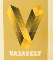 Vasarely. (Kiállítási katalógus). Bp., 1969, Műcsarnok - Corvina. Fekete-fehér és színes reprodukciókkal illusztrálva. Kiadói papírkötés.