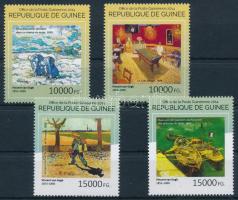 Vincent van Gogh paintings set from minisheet, Vincent van Gogh festmények kisívből kiszedett sor