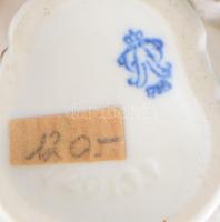 cca 1910/20 Aelteste Volkstedt balerina. Jelzett, szoknyáján sérüléssel, m: 11 cm