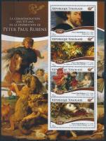 Rubens paintings mini sheet, Rubens festmények kisív