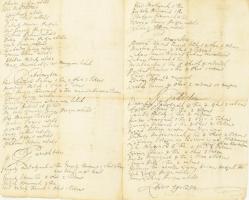 cca 1800 Szilágy, közép-Szolnok vármegyei urbárium összeírás