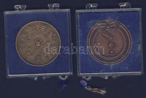 1979. "MÉE"+"1879-es árvíz" összesen  2 db Br emlékérem T:2
